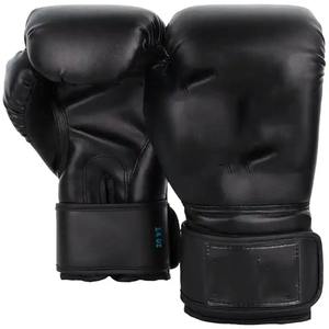Guantes de boxeo de gimnasio con logotipo personalizado de alta calidad Guantes de entrenamiento de perforación de cuero profesional para deportes de Fitness - Product Image 5