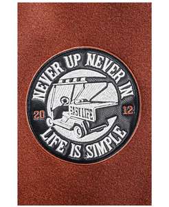 เสื้อแจ็คเก็ตวาร์ซิตี้ทรงพัฟเฟอร์ คอวี แต่งลายเพชร ซิปหน้า สำหรับผู้ชาย มีโลโก้ด้านหน้า กันลม อุ่นได้ เคลือบพิเศษ สวมใส่สบาย เหมาะสำหรับฤดูหนาว ทำจากผ้าขนสัตว์ - Product Image 4