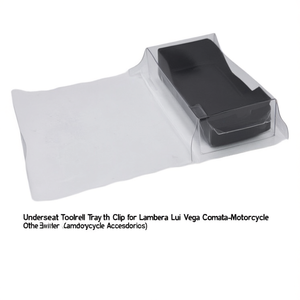 Plateau porte-outils sous le siège avec clip pour Lambretta Lui Vega Cometa - Accessoires moto - Product Image 2