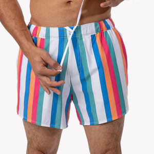 กางเกงขาสั้นผ้าวอร์สต์เนื้อแน่น พิมพ์โลโก้ได้ แห้งเร็ว ระบายอากาศดี เอวยางยืด ใส่สบาย เหมาะสำหรับกิจกรรมกลางแจ้ง ผลิตในปากีสถาน - Product Image 5