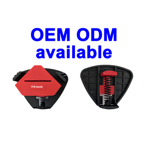 Pince d'angle à ressort 2 pièces ensemble pour la fixation de planche à bois et l'assemblage de joint de cadre outils à main de bricolage de qualité professionnelle - Product Image 2