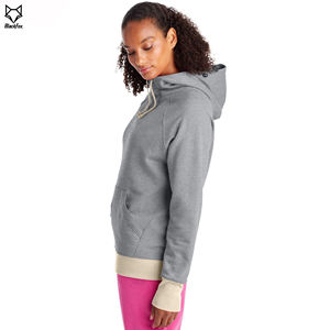 Sudadera con capucha de lana de alta calidad Unisex, serigrafía de invierno, transferencia de calor, diseños bordados, logotipo frontal con capucha - Product Image 3