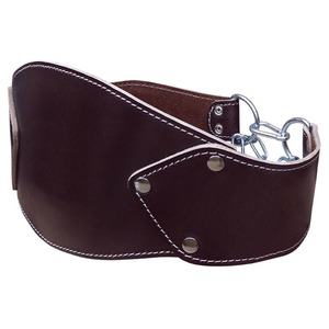 100% cuero de vaca de grano superior cinturón de inmersión transpirable Cadena de acero resistente logotipo personalizado entrenamiento físico para hombres y mujeres - Product Image 1