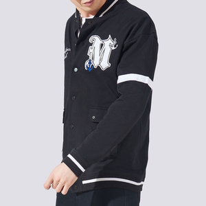 เสื้อแจ็คเก็ตเลตเตอร์แมนแขนยาวสำหรับผู้ชาย ผลิตจากผ้าขนสัตว์คุณภาพพรีเมียม สไตล์สตรีท ขายดี ผลิตตามสั่ง ขายส่ง - Product Image 2