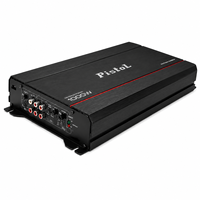 Amplificateur de puissance pour voiture PISTOL ODM Manufacturer 1000W 80W RMS 4 canaux classe AB avec emballage personnalisé pour les distributeurs mondiaux