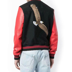 Veste Letterman imperméable pour hommes grande taille Veste Letterman pour hommes, à prix de gros, tenue décontractée personnalisée, veste Letterman pour hommes de la meilleure qualité - Product Image 2