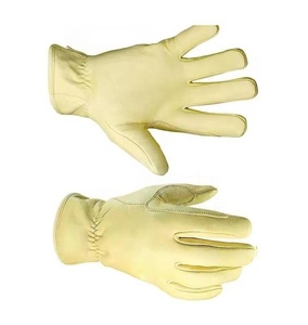 Gants électriques en cuir résistant aux flammes Gants en grain de chèvre pour maximiser le confort et la dextérité tout en réduisant la fatigue des mains - Product Image 5
