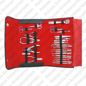 Kit de salon en acier inoxydable, ensemble de manucure professionnel avec boîte, matériau durable, instruments de beauté de haute qualité - Product Image 2