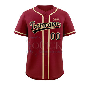 Recién llegado, conjuntos de uniformes de béisbol transpirables, tela de poliéster 100%, ropa deportiva personalizable de alta calidad - Product Image 2