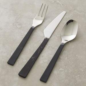 Hotel Wedding Flatware Stainless Steel Cutlery Black Cutlery Silverware Metal Spoon Set Knife Spoon and Fork Set Cutlery Set - Product Image 4