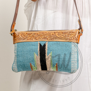 Women's Vintage Natural Cowhide Leather <b>Cross</b> Body Sling Bag Single Handle Adjustable Detachable Strap Waxy Finish <b>Chain</b> - Product Image 6