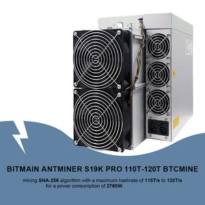 Bitmain Antminer S19k Pro 120TH/s 높은 해시율 채굴기 SHA256 알고리즘 저에너지 소비 비트코인 ​​암호화폐 채굴기 - Product Image 1