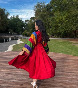 Robe salwar en velours afghan pour femmes brodées traditionnelles faites à la main en coton de soie afghane taille personnalisée fête mariage 112 $ vente - Product Image 3