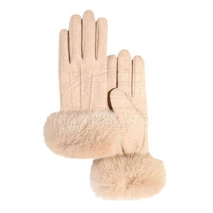 Men Wool <b>Gloves</b> Thermal Winter <b>Gloves</b> Soft Outdoor Men Wool <b>Gloves</b> Outdoor Warm <b>Gloves</b> <b>Knit</b> Winter - Product Image 2
