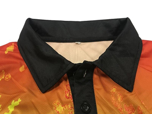 Vente chaude Dernier design Polo de pêche en polyester Impression par sublimation Protection UV Vêtements de pêche Jersey Service OEM - Product Image 6