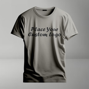 เสื้อยืดแขนสั้นสำหรับผู้ชายผ้าถักร้อยละ100สีพื้นสำหรับผู้ชายผ้าฝ้ายเฮฟวี่เวท230กรัมทำจากผ้าถักแบบลำลอง - Product Image 6