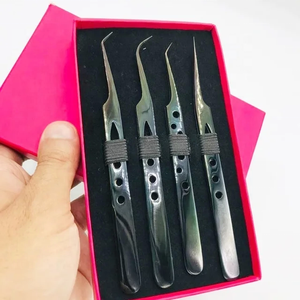 Vente en gros de ST-10 OEM de haute qualité antistatique en acier inoxydable pince à épiler ESD pince à cils - Product Image 6