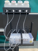 Imprimante de bannière d'étiquettes à solvant écologique, système en vrac uv sino 4colos 10 pieds 3.2m à vendre à guangzhou