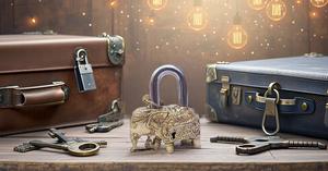 High Quality Brass Keyed <b>Padlock</b> New Wholesale Heavy Duty Security Key <b>Padlock</b> Safety First - Product Image 5