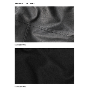 Gran oferta, Mangas de cuero, bordado de chenilla, Mangas de cuero PU de lana con parches, chaqueta universitaria de béisbol Letterman personalizada - Product Image 6