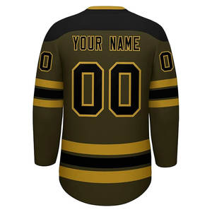 Fabricant de maillots de hockey sur glace personnalisés de qualité supérieure, OEM ODM, compétition, légers, durables, vêtements d'équipe, séchage rapide, écologiques - Product Image 2