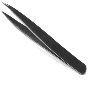 Pince à épiler pour mèches de cheveux, pince à épiler pour sourcils, kit chirurgical droit, instrument médical de précision en acier inoxydable pour clinique et hôpital - Product Image 2