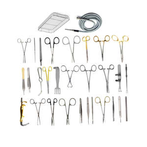 Juego de Instrumentos de Cirugía Plástica con Fuente de Energía Manual, Herramientas Quirúrgicas Básicas de Acero Inoxidable, Certificación MOL, Uso Hospitalario, Certificación CE - Product Image 3