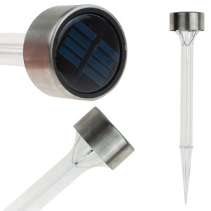 Modern Transparent Solar <b>LED</b> Garden Lamp with Water-Resistant Design and 6-Hour Illumination - Product Image 6
