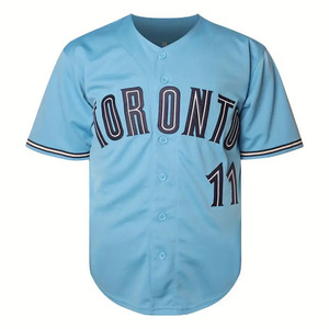 Manufacturer Factory Wholesale Custom Printing Sublimated <b>Baseball</b> Jersey Spandex/Cotton Breathable Quick Dry Anti-Uv Sportswear - Product Image 1