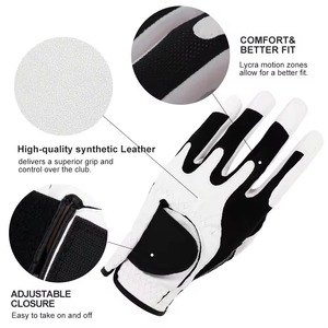 Guantes de golf superventas Protección UV Diseño de logotipo personalizado Corte perfecto Precio competitivo Empresa profesional manufacturada - Product Image 5