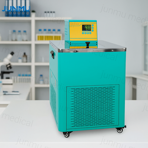 Junmu nhiệt độ thấp lưu thông tắm 10L 20L SUS304 thép không gỉ nhiệt độ không đổi máy làm lạnh nước cho hóa học sinh học nghiên cứu - Product Image 5