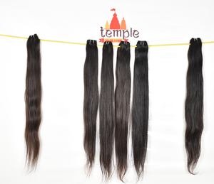 Fabrica barato 100% paquete vietnamita color natural cabello negro mujeres CHAP procesamiento ninguno al por mayor extensiones de cabello humano - Product Image 5