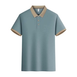 2025 nouveau col imprimé hommes T-shirts Polo hommes décontracté à manches courtes vêtements pour hommes avec logo et Design personnalisés - Product Image 6