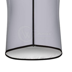 Gilet de cyclisme professionnel à col rond, couleur unie, gilets de cyclisme confortables et durables à vendre - Product Image 6