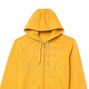 เสื้อฮู้ดซิปผู้ชายทรงสลิมฟิต เสื้อฮู้ดซิปผู้ชายทรงปกติ เสื้อฮู้ดซิปผู้ชายทรงหลวมแบบสั่งทำ - Product Image 6