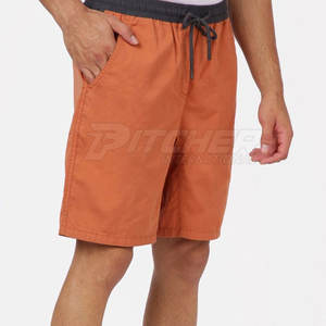 กางเกงขาสั้นสำหรับผู้ชายแบบสั่งทำ100% ผ้าฝ้ายสีล้วนสวมใส่สบายสี & ดีไซน์แบบดั้งเดิม - Product Image 3