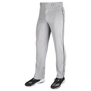 Gary Color y tiras laterales negras Ropa deportiva Pantalones de béisbol de equipo adulto de longitud completa Pantalones de béisbol de alta calidad para jóvenes - Product Image 1