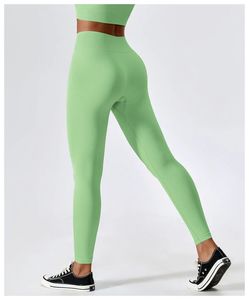 OEM Mujeres Leggings de gimnasio sin costuras Acanalado Push-Up Yoga Pantalones de cintura alta Atlético Fitness Medias 2025 - Product Image 5