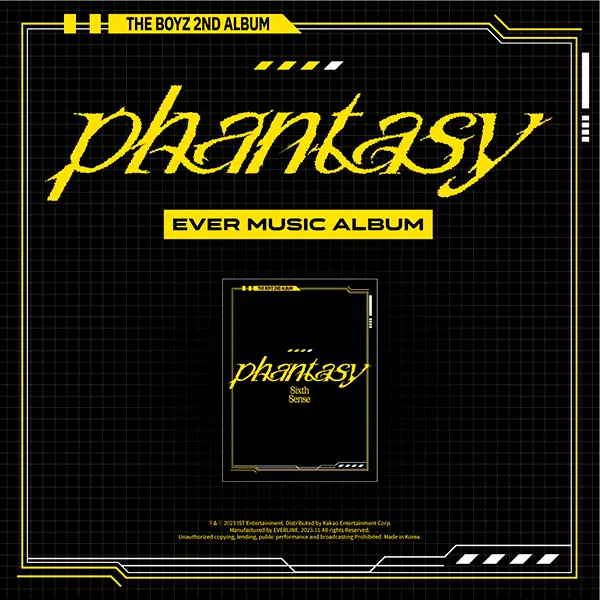 [Album ufficiale KPOP] gruppo di ragazze del gruppo IDOL coreano il secondo ALBUM di BOYZ [[PHANTASY] Pt.2 sesto senso] (sempre ver.)