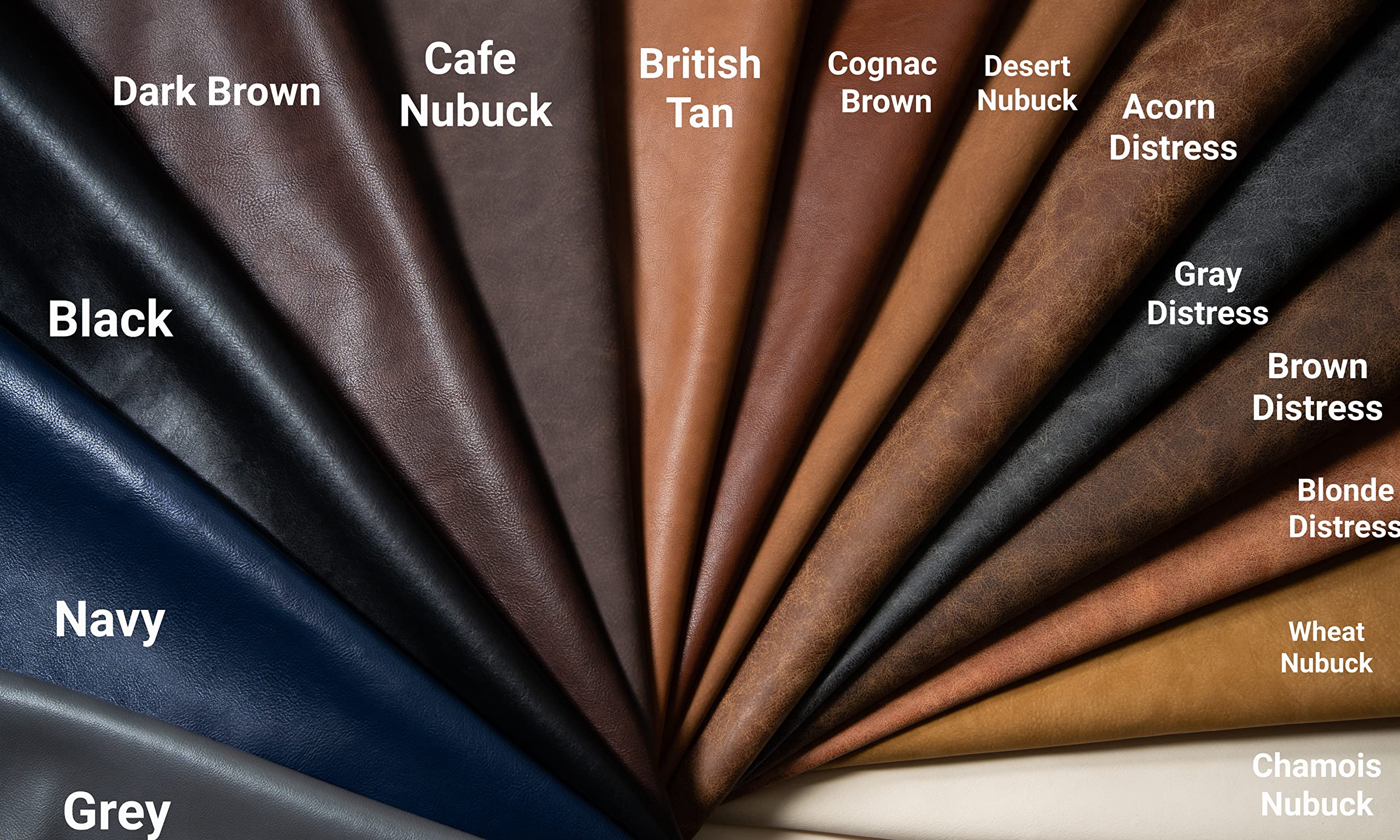 Leather sleeves color Options
