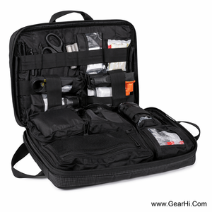 Bolsa Médica Reforzada Resistente al Agua, Organizador de Trauma con Múltiples Compartimentos, Suministros Médicos de Despliegue Rápido, Bolsas Médicas de Bolsillo - Product Image 1