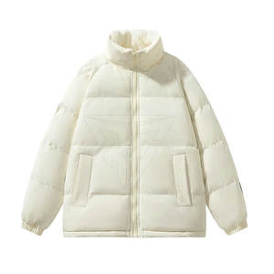 2025 nueva moda de alta calidad chaqueta acolchada para mujer Color personalizado Casual Streetwear chaqueta acolchada de punto a prueba de viento - Product Image 1