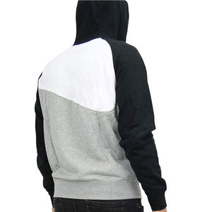 Sudaderas con cremallera para hombre de talla grande Patrón sólido de algodón 100% de moda y elegante para el invierno - Product Image 5