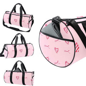 Nuevo logotipo personalizado Bolsas de lona de gran capacidad Ligero Precio barato Bolsa de viaje de lona - Product Image 3