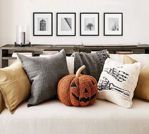 Luxury Scary Hand Halloween Handmade Square Boho <b>Cushion</b> Covers For Halloween Party Decoration At Best Prices Made In <b>India</b> - Product Image 5