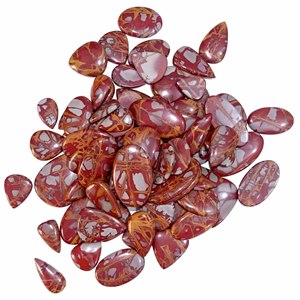 Cabochon de jaspe Noreena naturel Pierre précieuse en vrac Cabochon de jaspe Noreena naturel Pierre précieuse ovale de forme Jaspe Pierre précieuse en vrac - Product Image 3