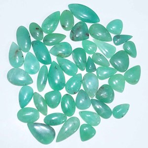 อัญมณีธรรมชาติสำหรับเครื่องประดับธรรมชาติ chrysoprase cabochons อัญมณีอินเดียหลวม chrysoprase ราคาโรงงานจากผู้ส่งออก - Product Image 6