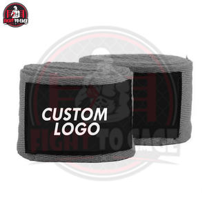 Bandes de boxe FIGHT to CAGE GEARS de qualité supérieure, tendance, en coton durable, certifiées CE, accessoires d'entraînement unisexes - Product Image 5