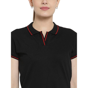 2025 femmes conception personnalisée Golf Gym pour Polo T-Shirt haute qualité manches courtes plaine solide décontracté sport nouveau haut Design - Product Image 4