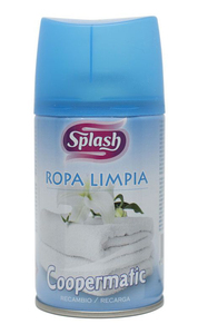 Diffuseur d'air frais Splash Coopermatic "Vêtements propres" 250 ml. (Zelnova 11631) - Product Image 1